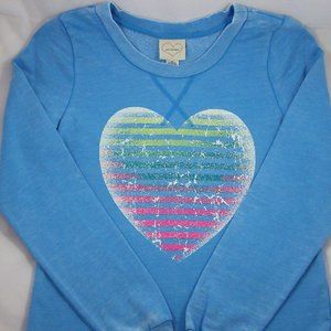 Self Esteem Blue Long Sleeve Sweatshirt